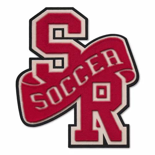 SR Soccer Letterman Jacket Patch - Imprint Now - NZ