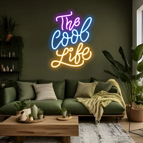 The Cool Life Neon Sign - Imprint Now - NZ