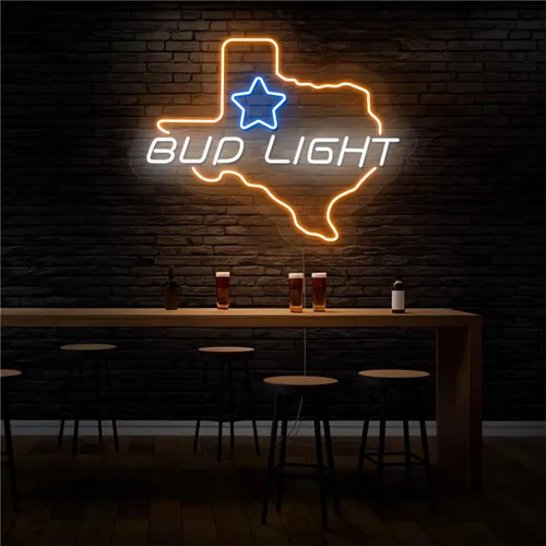 Old West Bud Light Neon Sign - Imprint Now - NZ