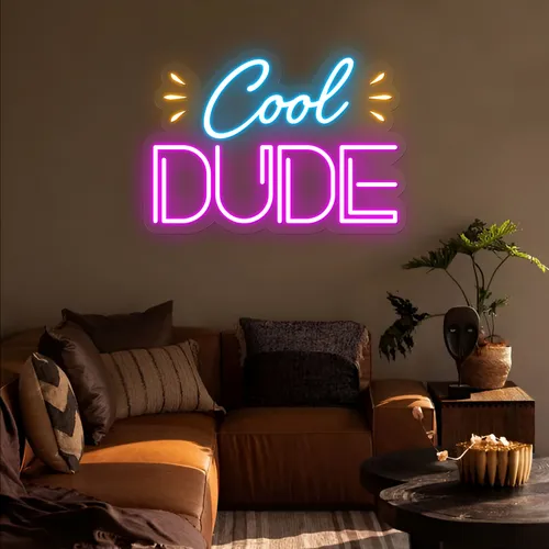 Cool Dude Neon Sign - Imprint Now - NZ
