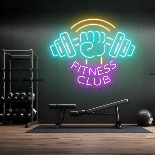 Barbell Neon Signs - Imprint Now - NZ