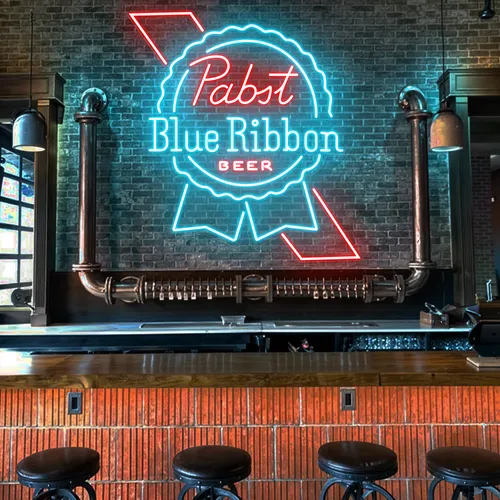 Pabst Blue Ribbon Neon Sign - Imprint Now - NZ