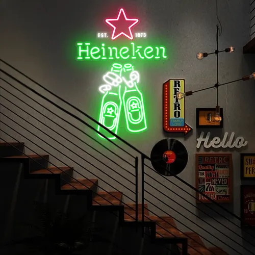 Heineken Neon Signs - Imprint Now - NZ