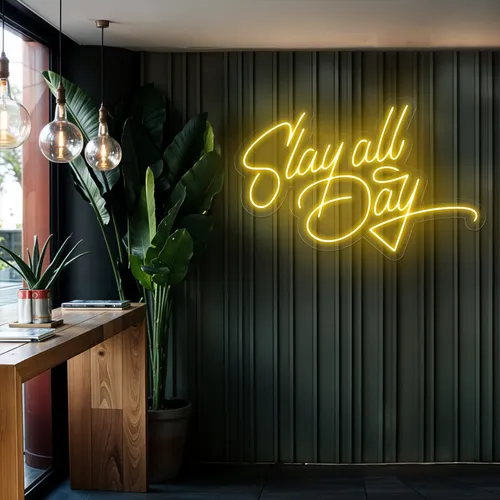 Slay All Day Neon Sign - Imprint Now - NZ