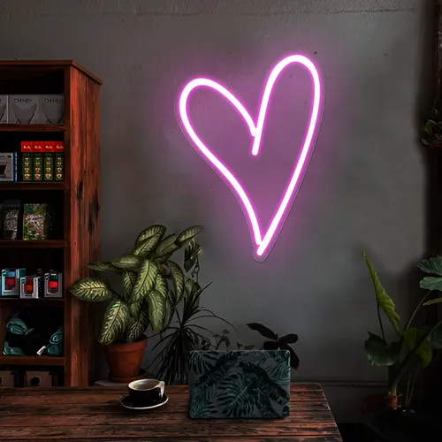 Sweetheart Pink Neon Sign - Imprint Now - NZ