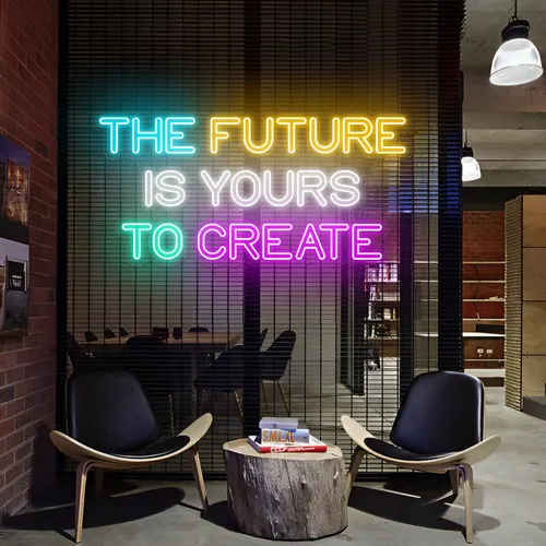 Limitless The Future is Yours to Create Neon Sign - Imprint Now - NZ