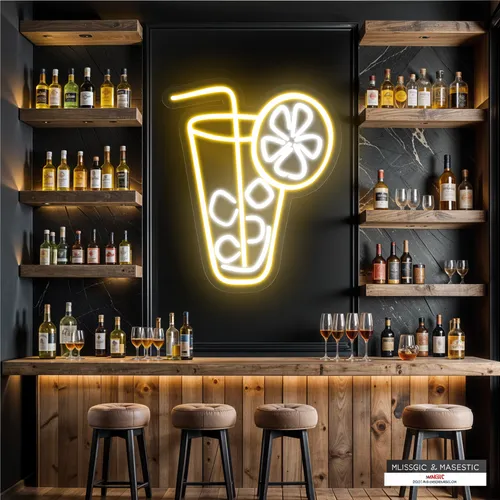 Tropical Glass Neon Sign - Imprint Now - NZ