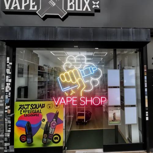 Vape Shop Window Neon Sign - Imprint Now - NZ