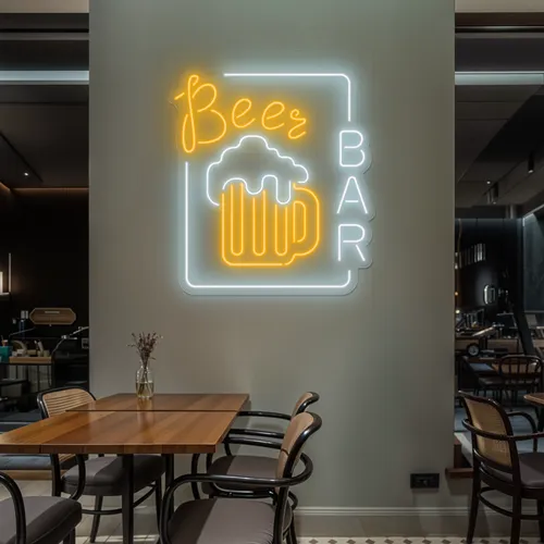 Beer Bar Vertical Neon Sign - Imprint Now - NZ