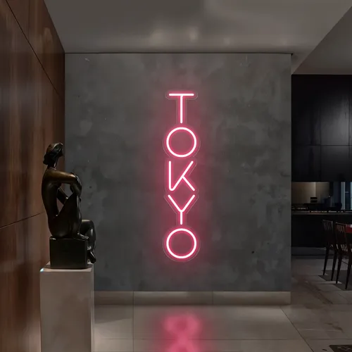 Tokyo Vertical Neon Sign - Imprint Now - NZ