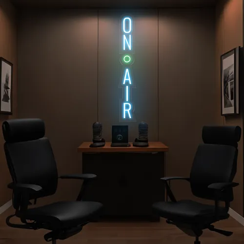 On Air Vertical Neon Sign - Imprint Now - NZ