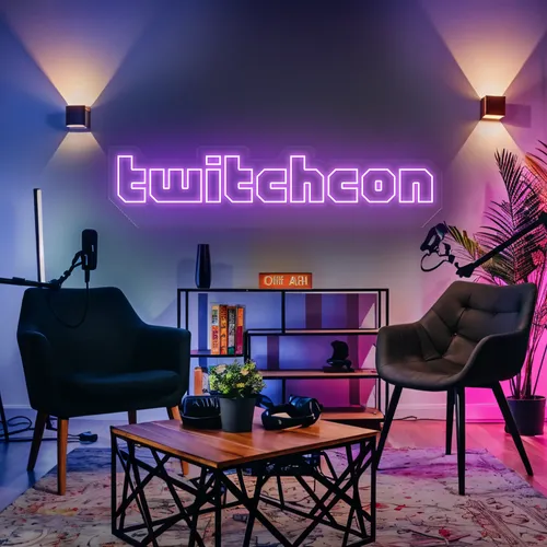 TwitchCon Gamer Lounge Neon Sign - Imprint Now - NZ