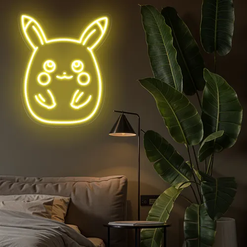 Cute Pikachu Neon Sign - Imprint Now - NZ
