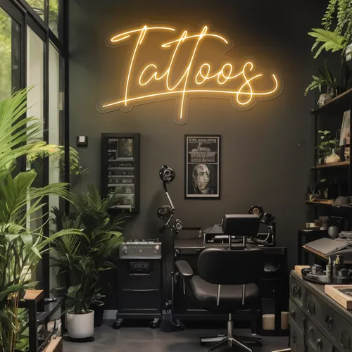 Glow Ink Tattoos Neon Sign - Imprint Now - NZ