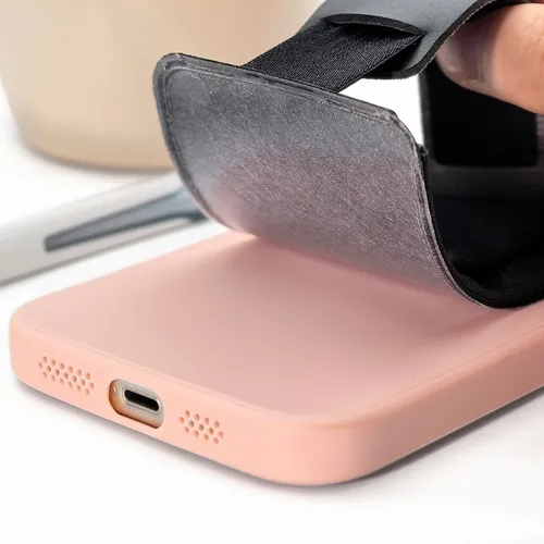 Leather Phone Wallet with Hand Grip - Imprint Now - NZ
