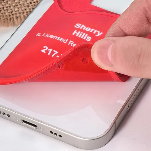 Silicone Phone Wallet Card Holder - Imprint Now - NZ
