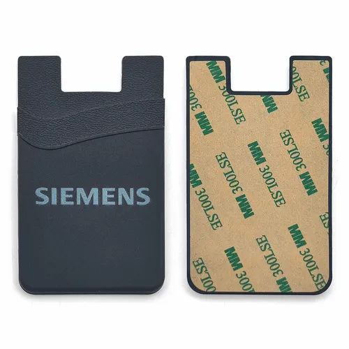 Silicone Phone Wallet Dual Card Holder - Imprint Now - NZ
