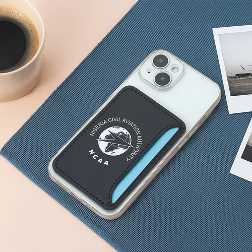 Leather Phone Wallet with Side Slit - Imprint Now - NZ