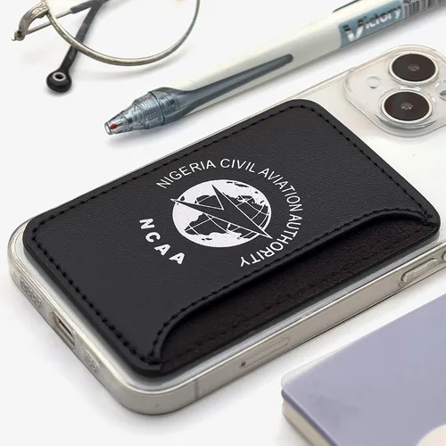 Leather Phone Wallet with Side Slit - Imprint Now - NZ