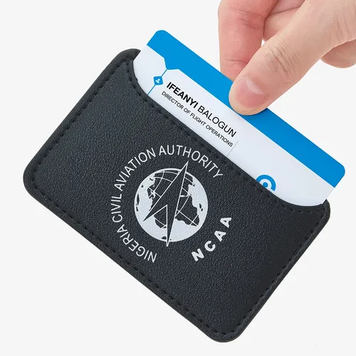 Leather Phone Wallet with Side Slit - Imprint Now - NZ