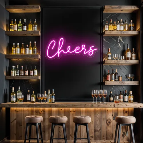 Mini Cheers Neon Sign - Imprint Now - NZ