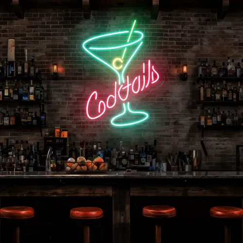 Cocktails Neon Sign - Imprint Now - NZ