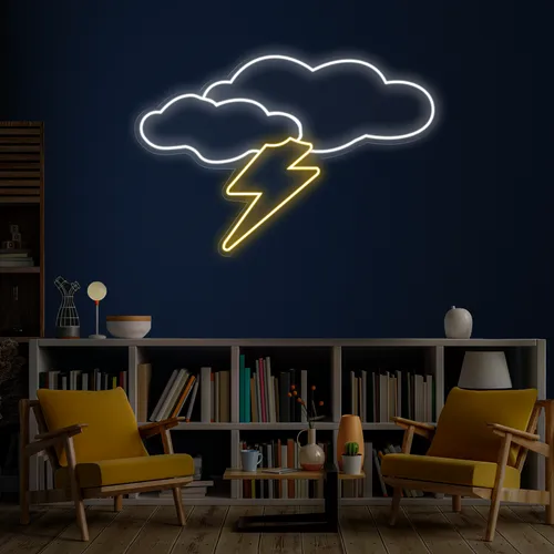 Thunder Cloud Neon Sign - Imprint Now - NZ