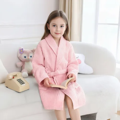 Custom Kids Waffle Robes - Imprint Now - NZ