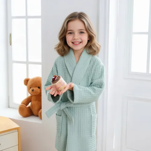 Custom Kids Waffle Robes - Imprint Now - NZ