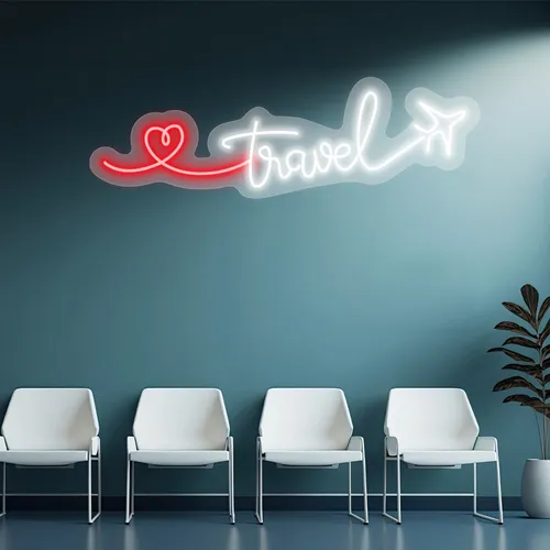 Custom Airplane Neon Signs - Imprint Now - NZ