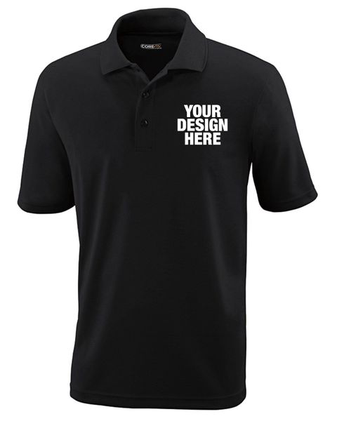 CORE365 Men's Origin Performance Piqu Polo - Imprint Now - NZ