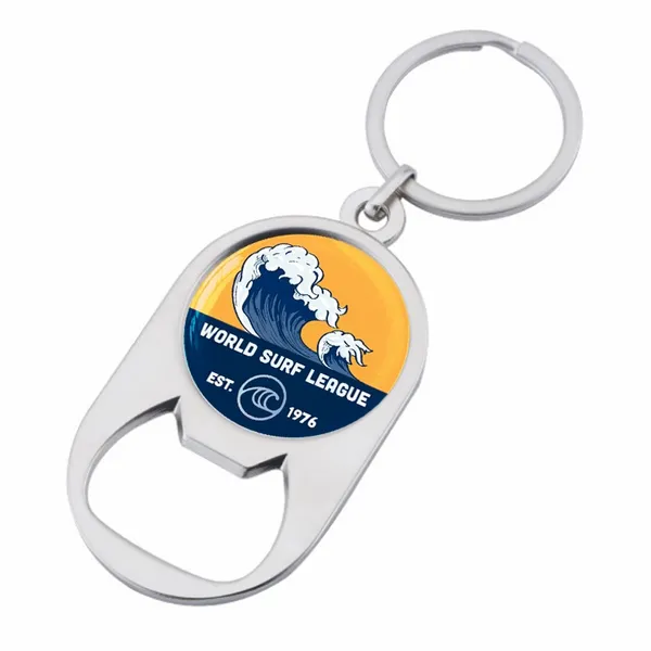 Multiuse Alloy Bottle Opener Keychain - Imprint Now - NZ