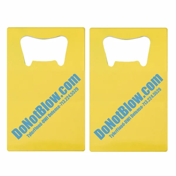 Printed Simple Card Bottle Opener - Imprint Now - NZ