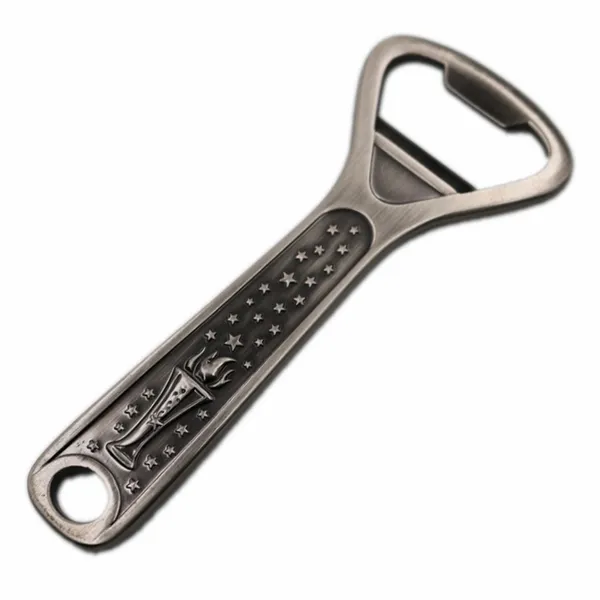 Antique Silver Bottle Opener - Imprint Now - NZ