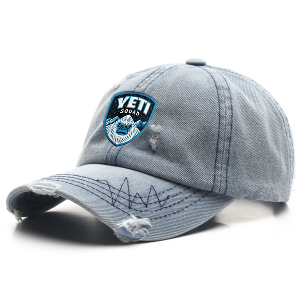 Modern Tattered Denim Cap - Imprint Now - NZ