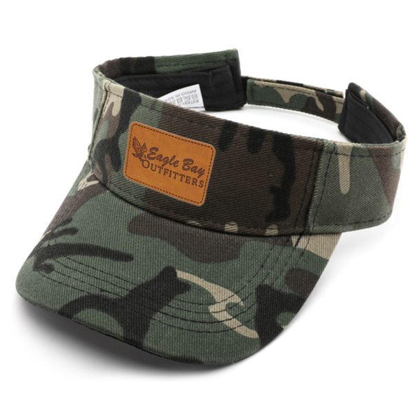 Unisex Polyester Camouflage Visor - Imprint Now - NZ
