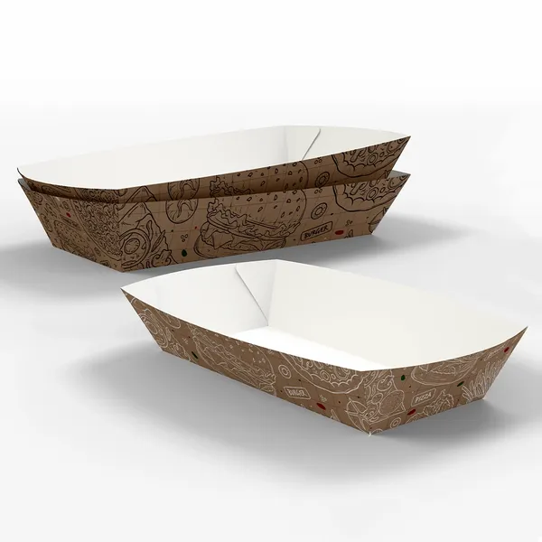 Paper Food Tray - Imprint Now - NZ