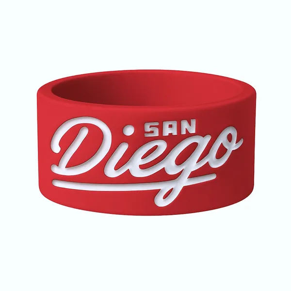 Debossed Colorfilled Rings