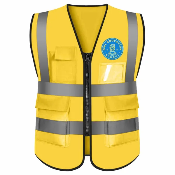 Multi-Pocket Professional Safety Vests - Imprint Now - NZ