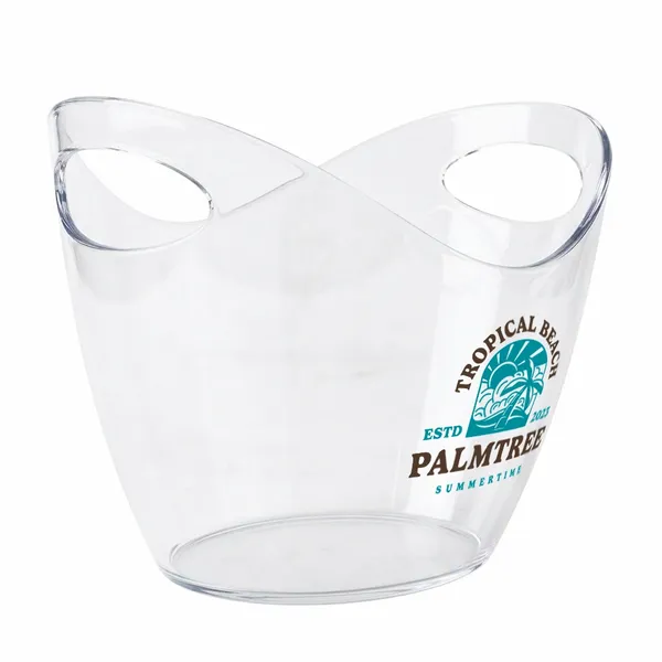 Curved Dual-Handle Drink Buckets