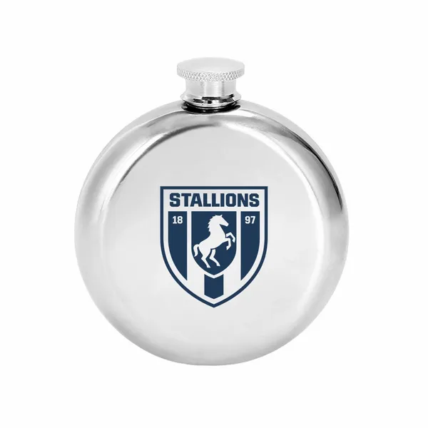 Round Hip Flasks - Imprint Now - NZ