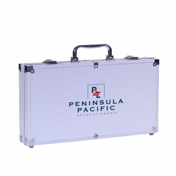 200ct Aluminium Poker Chip Cases