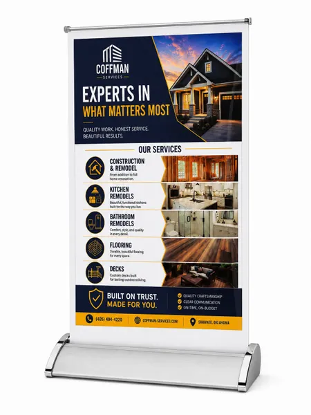Table Roll Up Banner Stand - Imprint Now - NZ