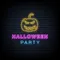 Halloween Party Neon Sign with Pumpkin - Imprint Now - NZ