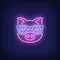 Cute Cartoon Pink Pig Sunglasses Neon Sign - Imprint Now - NZ
