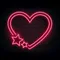 Red Love Heart Star Neon Sign - Imprint Now - NZ