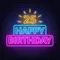 25th Happy Birthday Neon Sign - Imprint Now - NZ
