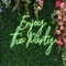 Enjoy The Party Neon Sign - Imprint Now - NZ