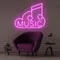 Music Neon Sign - Imprint Now - NZ