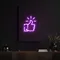 Purple Thumbs Up Neon Sign - Imprint Now - NZ